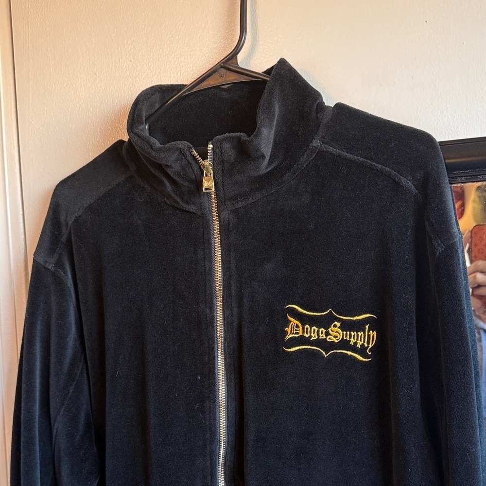 Dog Supply Black Men's Jacket